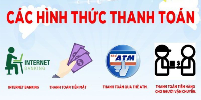 Phương thức thanh toán qua ATM hoặc Internet Banking